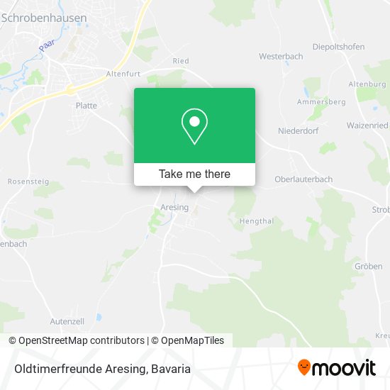 Oldtimerfreunde Aresing map