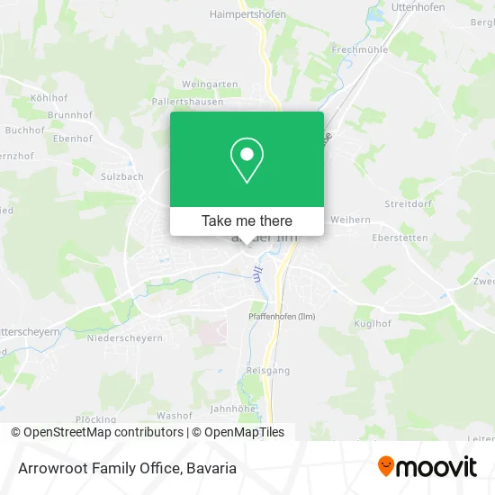 Карта Arrowroot Family Office