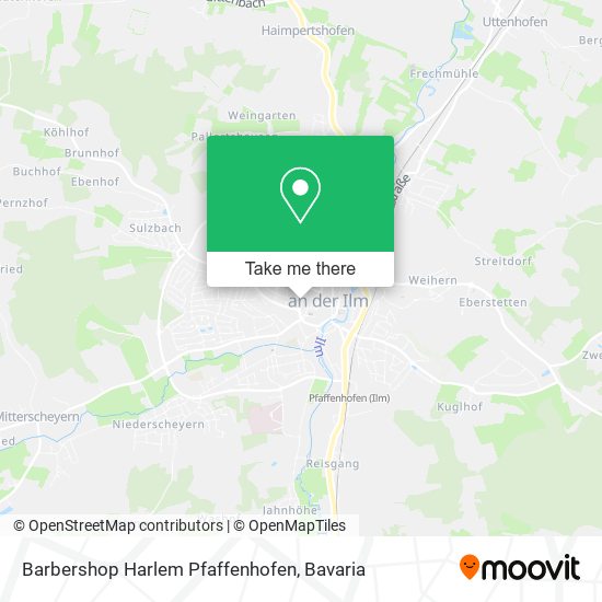 Barbershop Harlem Pfaffenhofen map