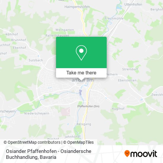 Osiander Pfaffenhofen - Osiandersche Buchhandlung map