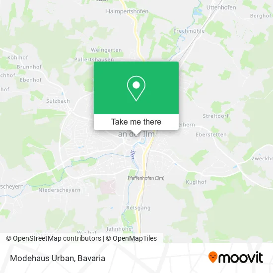 Карта Modehaus Urban