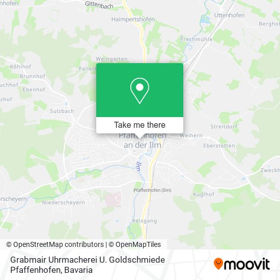 Grabmair Uhrmacherei U. Goldschmiede Pfaffenhofen map