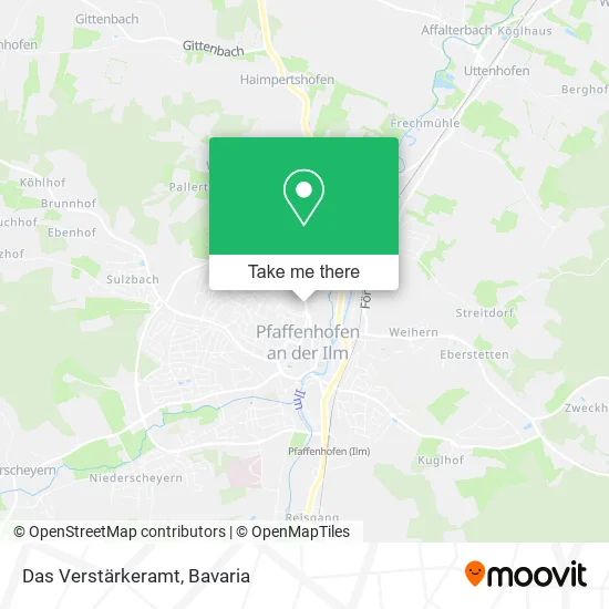 Карта Das Verstärkeramt
