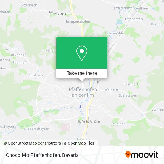 Choco Mo Pfaffenhofen map