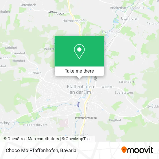 Карта Choco Mo Pfaffenhofen