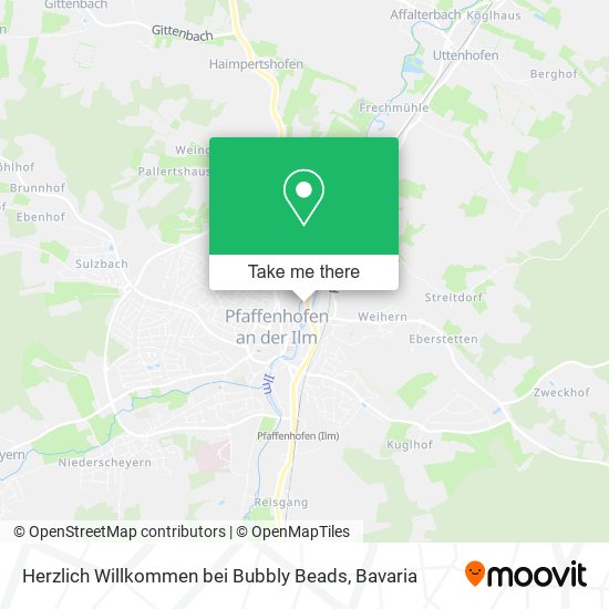 Herzlich Willkommen bei Bubbly Beads map