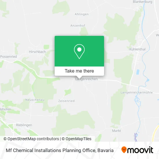 Карта Mf Chemical Installations Planning Office