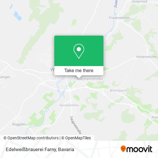 Edelweißbrauerei Farny map
