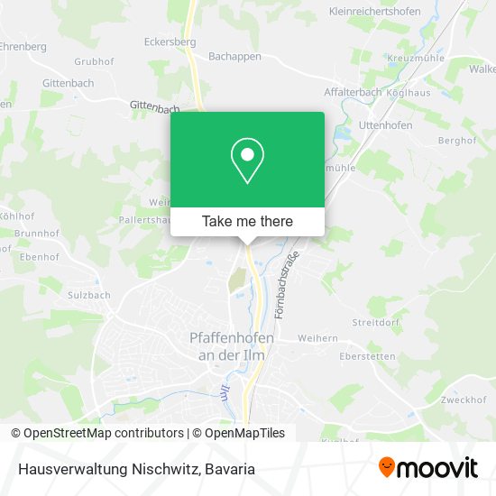 Карта Hausverwaltung Nischwitz