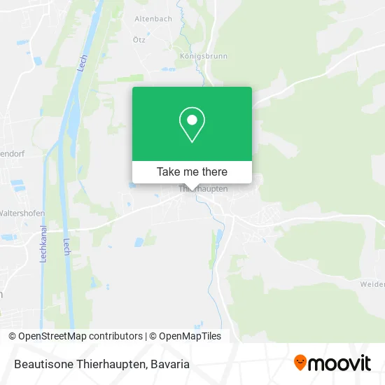 Карта Beautisone Thierhaupten