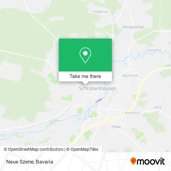 Карта Neue Szene