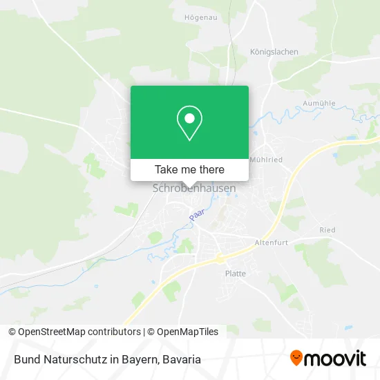 Карта Bund Naturschutz in Bayern