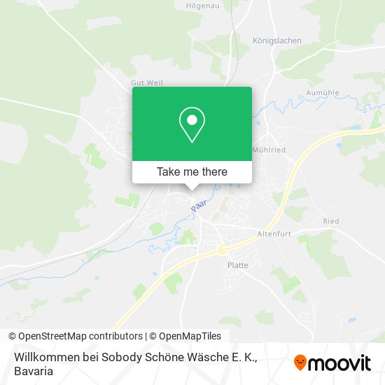 Willkommen bei Sobody Schöne Wäsche E. K. map