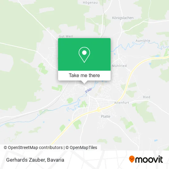 Карта Gerhards Zauber