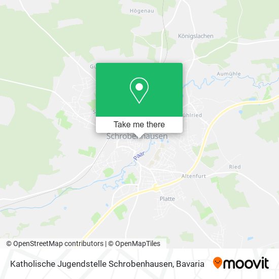 Katholische Jugendstelle Schrobenhausen map