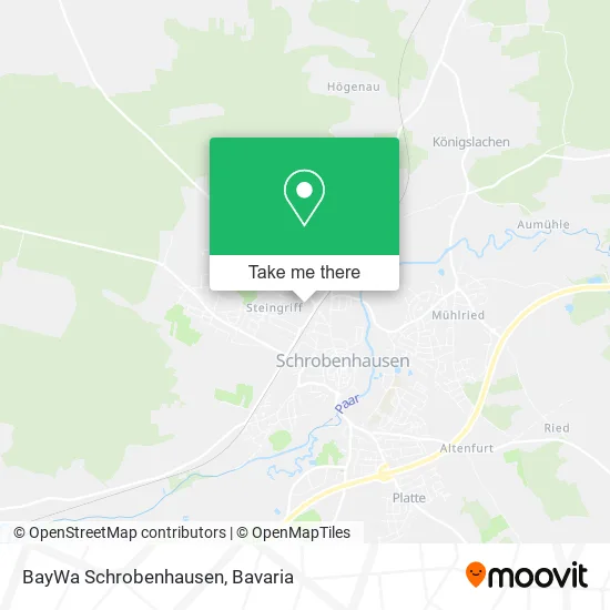 Карта BayWa Schrobenhausen