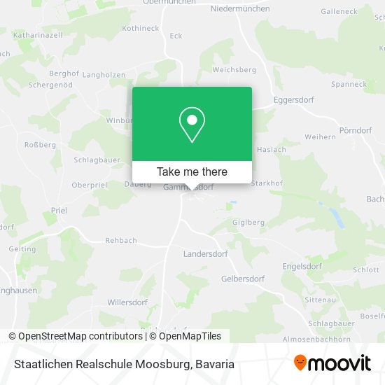 Staatlichen Realschule Moosburg map