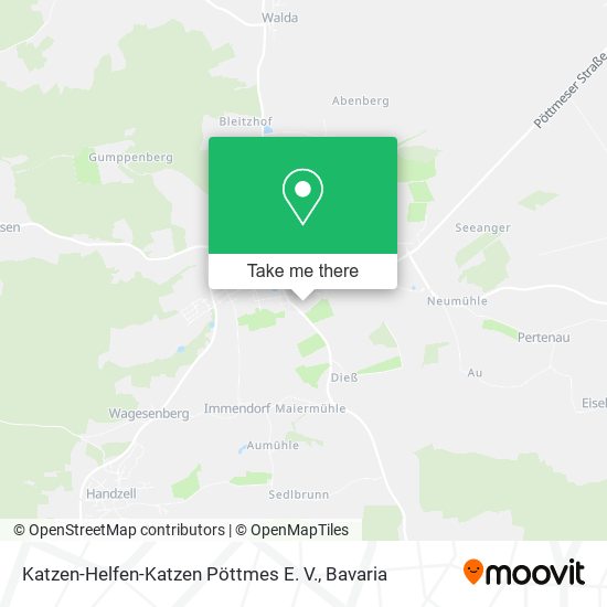 Katzen-Helfen-Katzen Pöttmes E. V. map