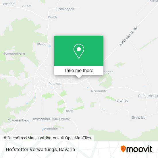 Hofstetter Verwaltungs map