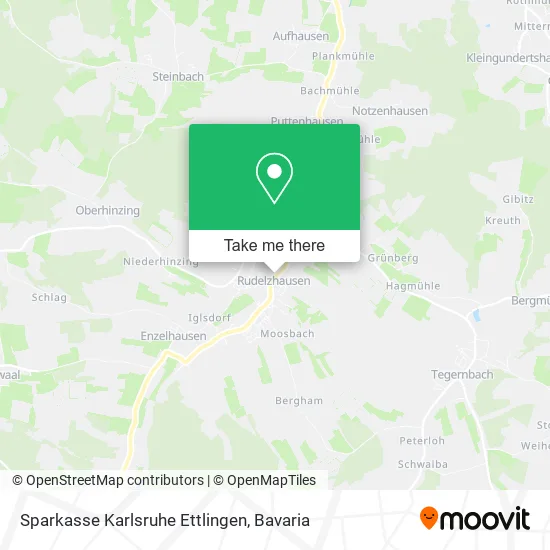 Карта Sparkasse Karlsruhe Ettlingen