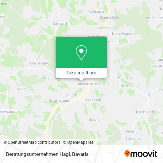 Beratungsunternehmen Hagl map