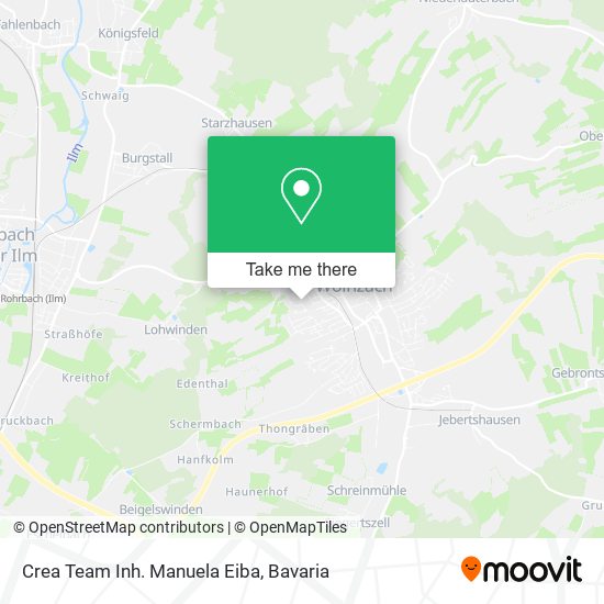 Crea Team Inh. Manuela Eiba map
