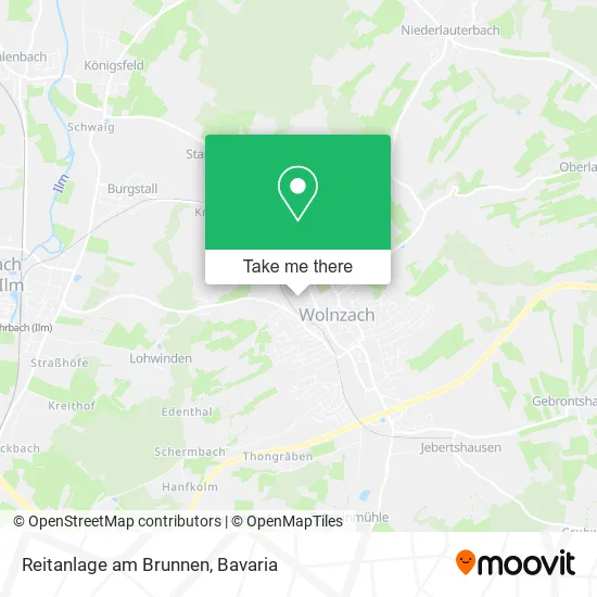 Карта Reitanlage am Brunnen