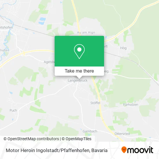 Карта Motor Heroin Ingolstadt / Pfaffenhofen