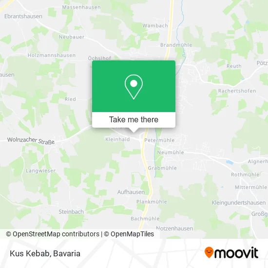 Карта Kus Kebab