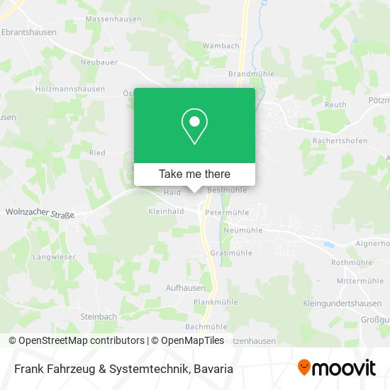 Frank Fahrzeug & Systemtechnik map