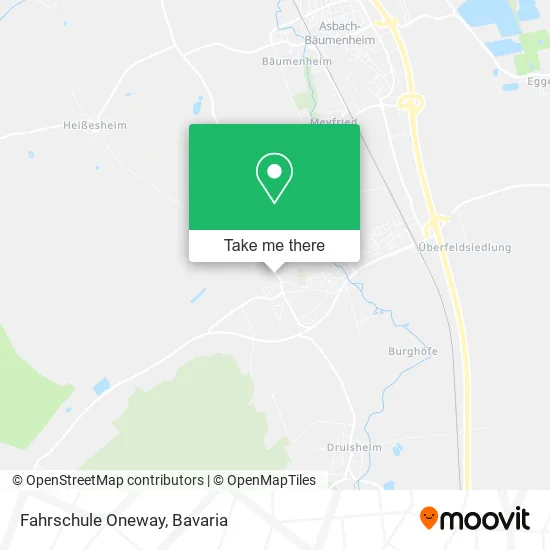 Карта Fahrschule Oneway