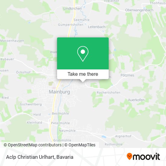 Aclp Christian Urlhart map