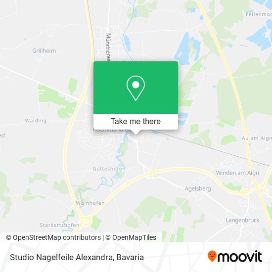 Studio Nagelfeile Alexandra map