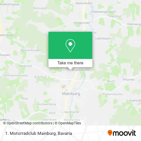 Карта 1. Motorradclub Mainburg