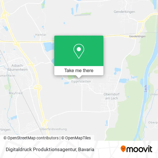 Карта Digitaldruck Produktionsagentur