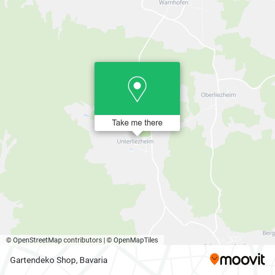 Gartendeko Shop map