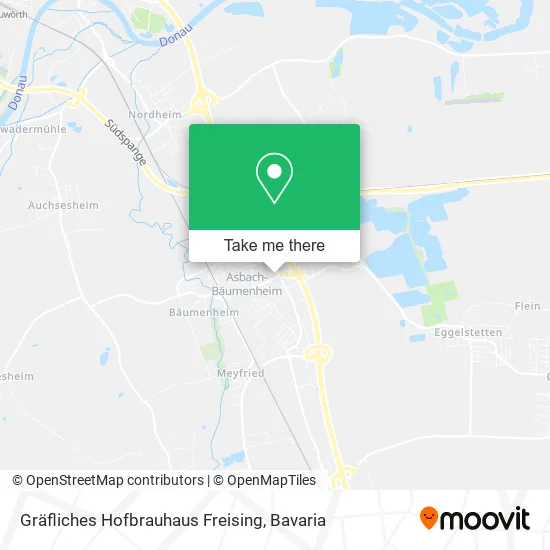 Карта Gräfliches Hofbrauhaus Freising