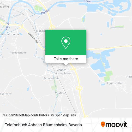 Telefonbuch Asbach-Bäumenheim map