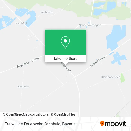 Карта Freiwillige Feuerwehr Karlshuld