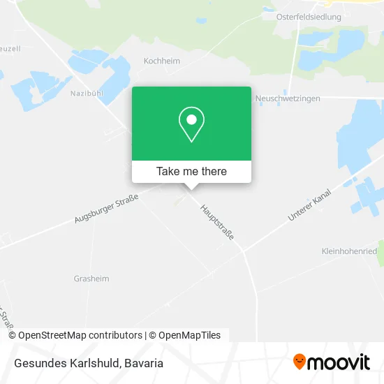 Карта Gesundes Karlshuld