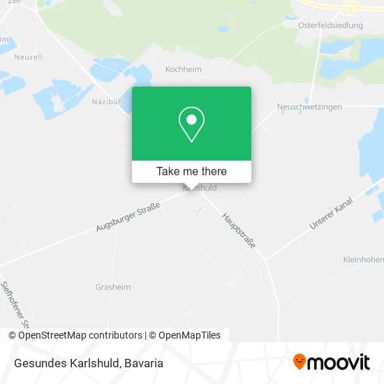 Карта Gesundes Karlshuld