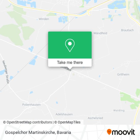 Gospelchor Martinskirche map