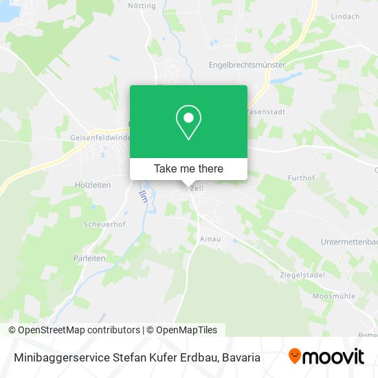 Карта Minibaggerservice Stefan Kufer Erdbau