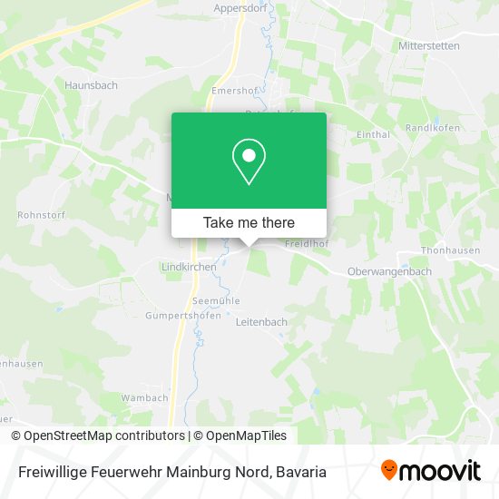 Карта Freiwillige Feuerwehr Mainburg Nord