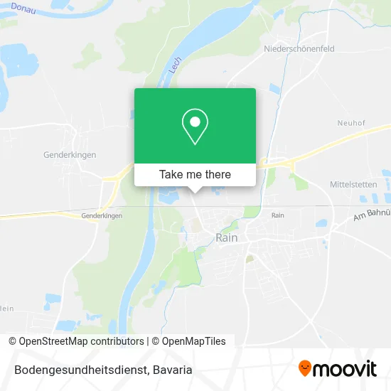 Bodengesundheitsdienst map