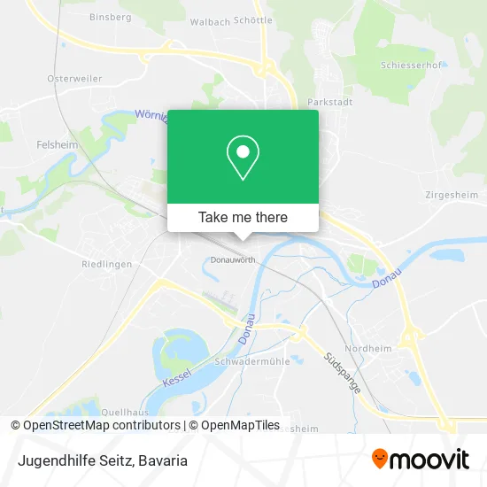 Карта Jugendhilfe Seitz