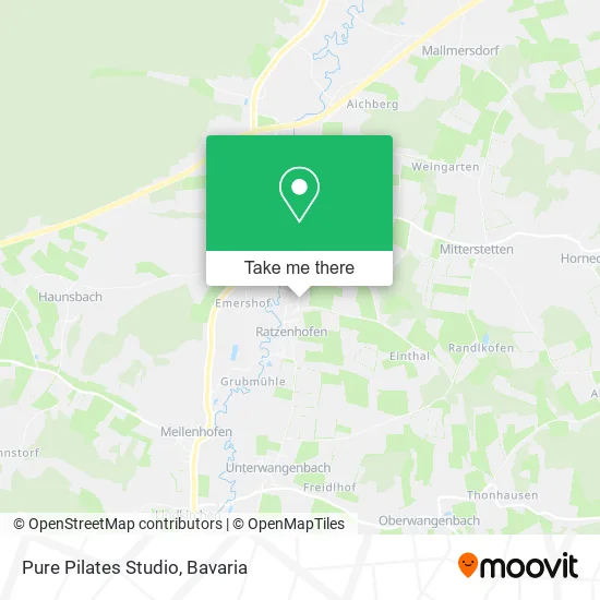 Карта Pure Pilates Studio
