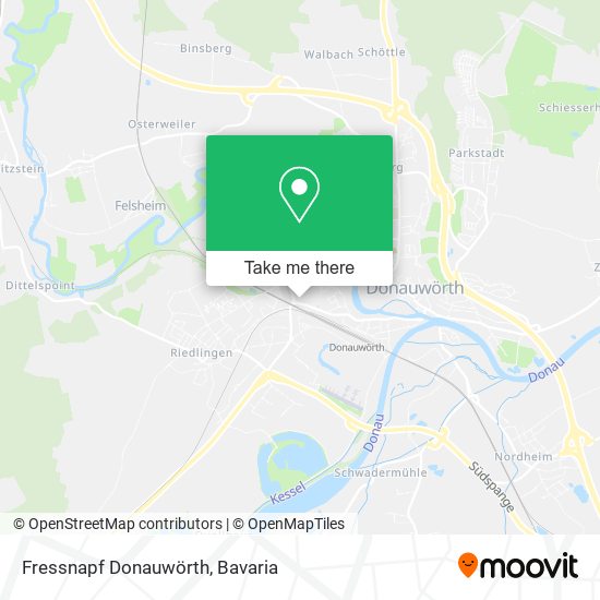 Карта Fressnapf Donauwörth