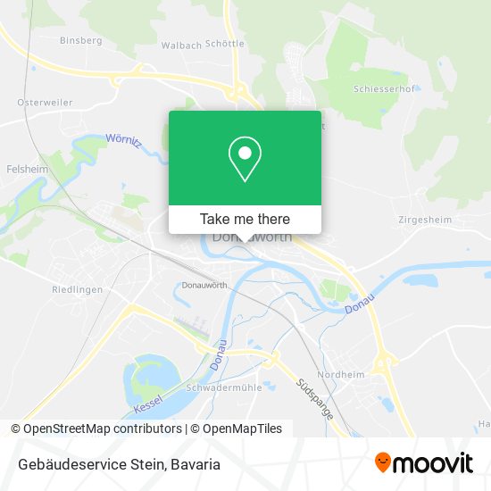 Gebäudeservice Stein map