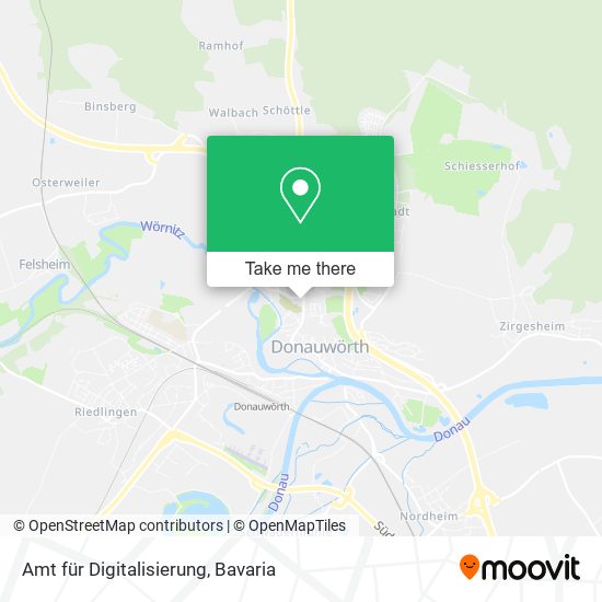 Amt für Digitalisierung map